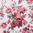 Betsey Johnson Vintage Floral Light Pink & Pink Full/Queen Bed Blanket, Soft Cozy Bedroom Blanket, Machine Washable